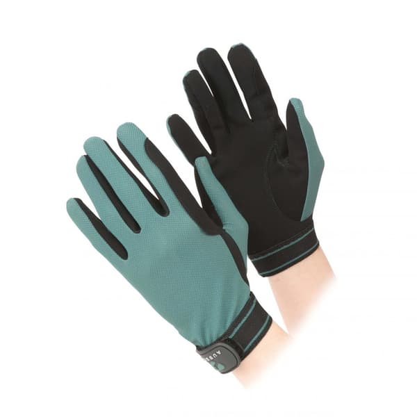 Aubrion Unisex ridebhandsker i mesh til voksne