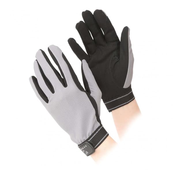 Aubrion Unisex ridebhandsker i mesh til voksne