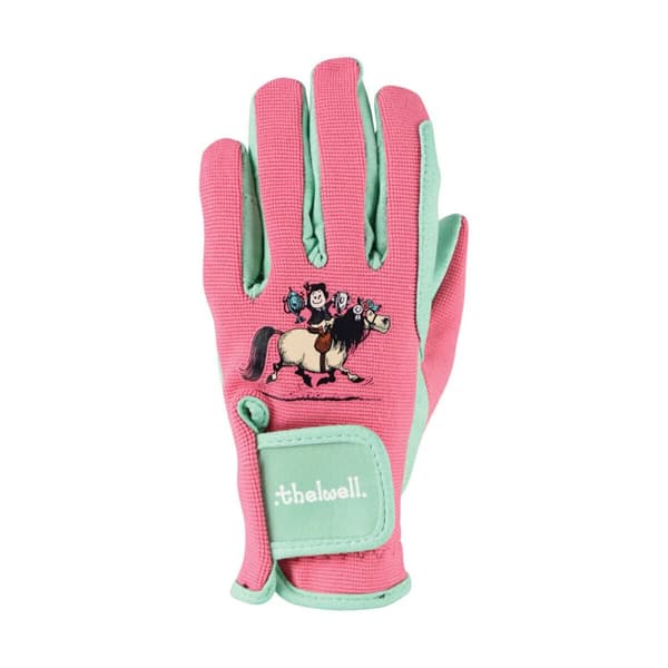 Hy Childrens/Kids Thelwell Collection Trophy Riding Gloves
