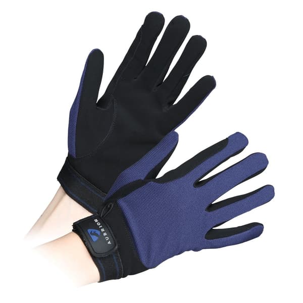 Aubrion Unisex ridebhandsker i mesh til voksne