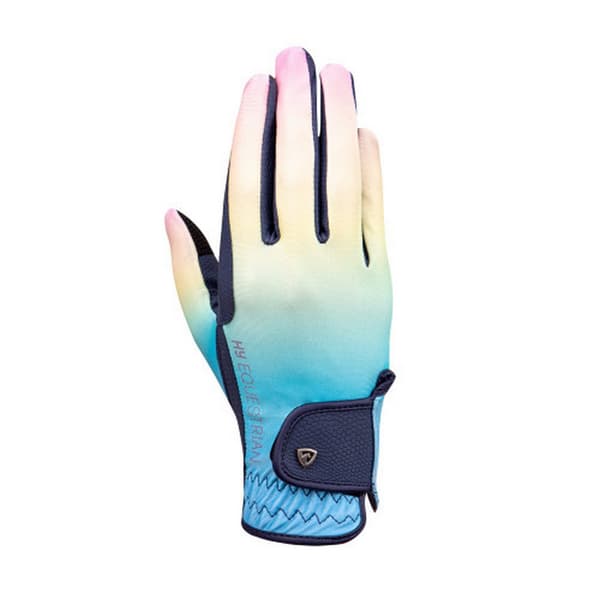 Hy Unisex Adult Ombre Riding Gloves