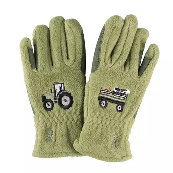 Little Knight Childrens/Kids Farm Collection Fleece Gloves