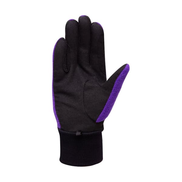 Hy Childrens/Kids Suede Two Tone Riding Gloves