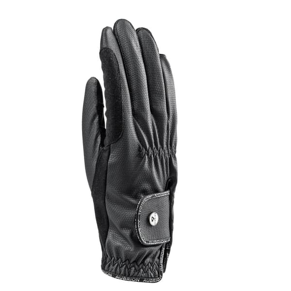 Aubrion Childrens/Kids Stadium Synthetic Leather Riding Gloves