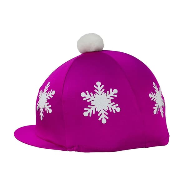 HyFASHION Snowflake with Pom Pom Hat Cover