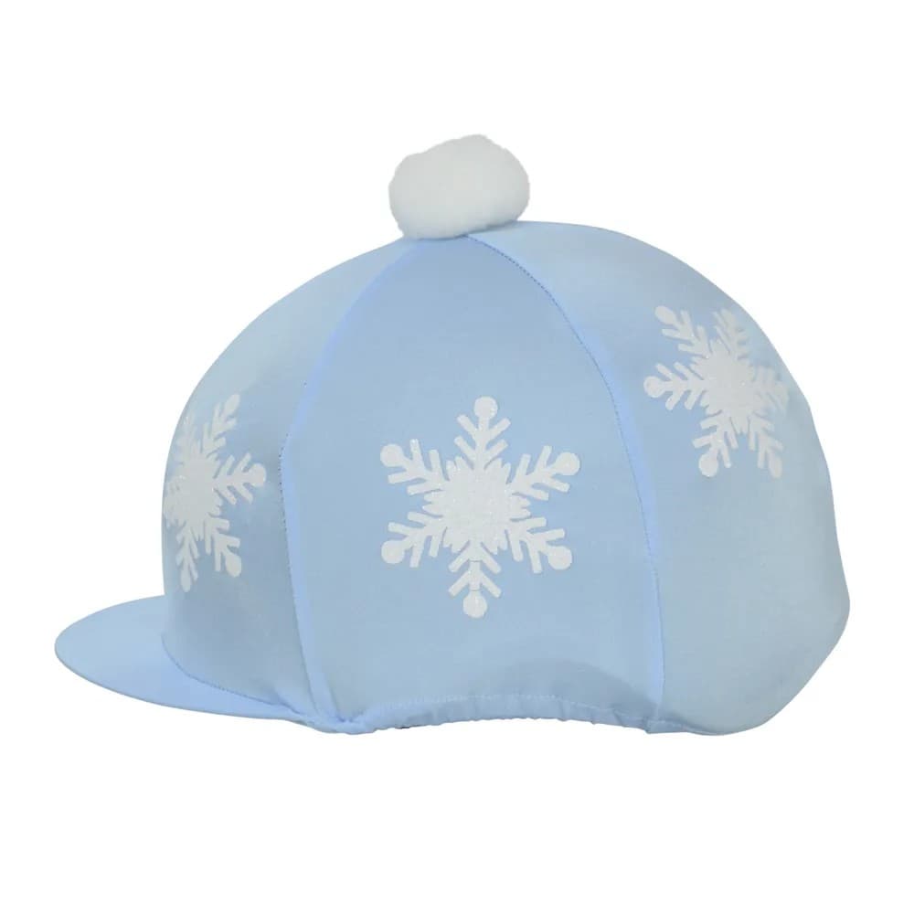 HyFASHION Snöflinga med Pom Pom hattöverdrag