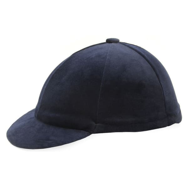 Hy Fløjlshattebetræk Navy One Size