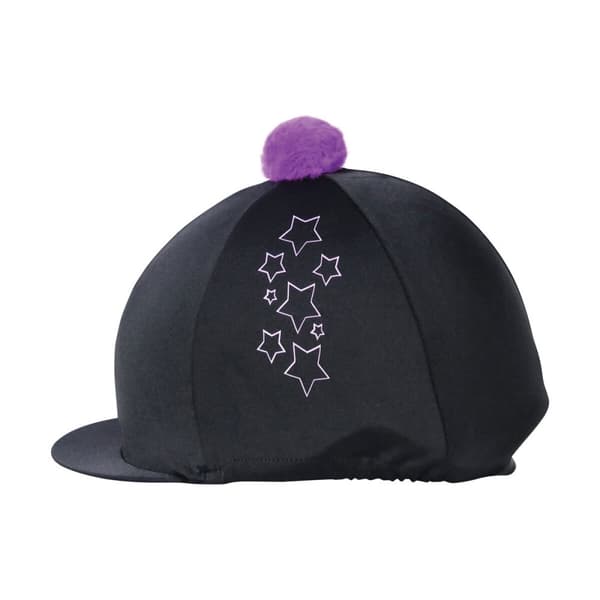 HyFASHION Stella Hat Cover Black/Purple/Lilac One Size