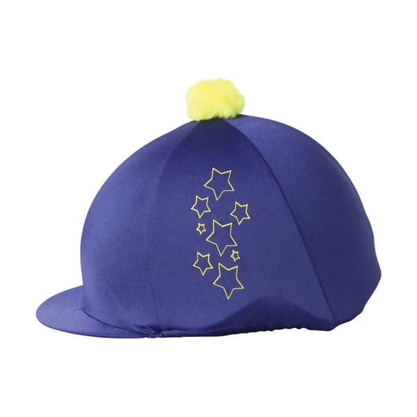 HyFASHION Stella Hat Cover Navy/Yellow One Size