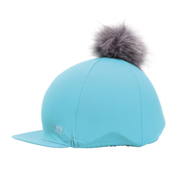 Hy Sport Active Pom Pom Hat Cover Sky Blue One Size