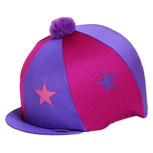 Capz Starz & Pom Pom Motif Cap Cover