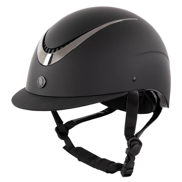 Br Hjälm Riding Theta Painted Dull Vg1 Normal Visor Svart 55-57 cm