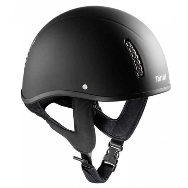 Tattini Utan Visir Matt Hjälm Svart 58 cm