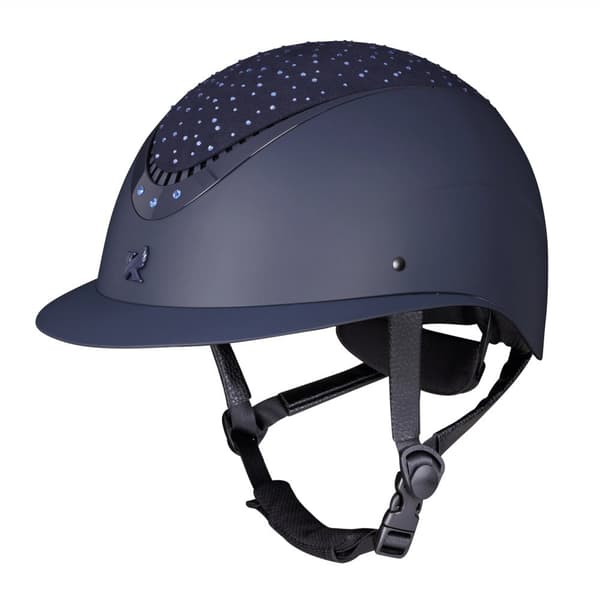 Karben Unisex Adult Viola Ellipse Fixed Peak Riding Hat