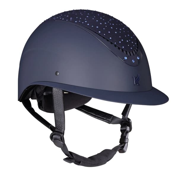 Karben Unisex Adult Viola Ellipse Fixed Peak Riding Hat