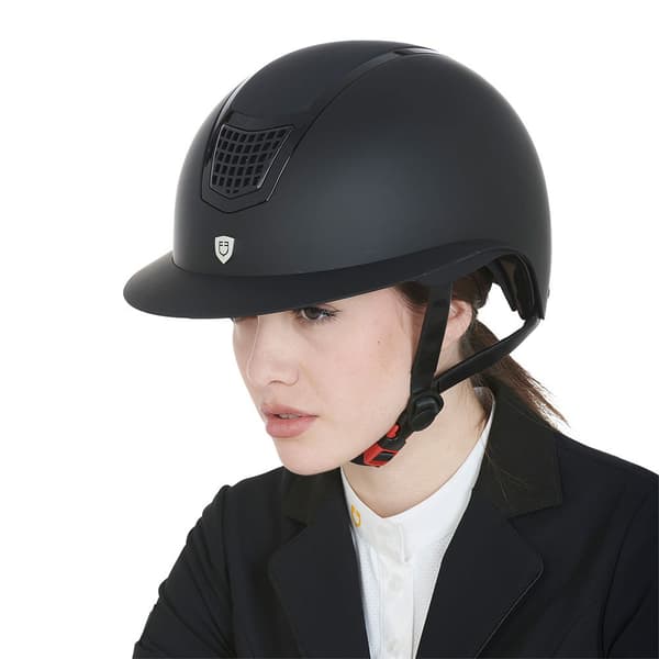 Equestro Hjelm Modello Eclipse Plain Mat Wide Visor (3 Padding)  53-55 cm
