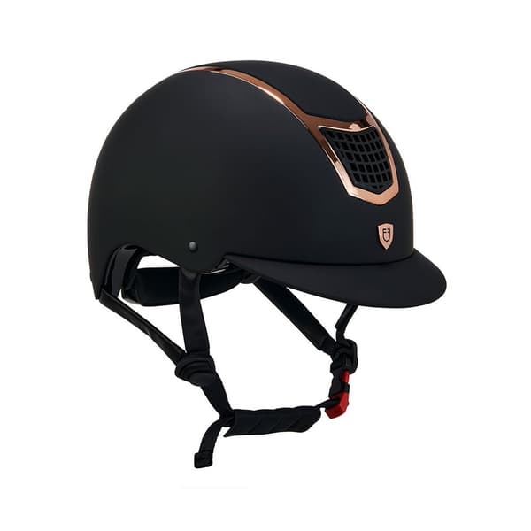 Equestro Hjelm Modello Eclipse Plain Matt Rowel Fitting  53-55 cm