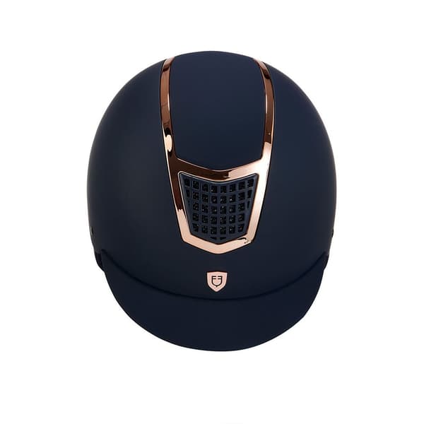 Equestro Hjelm Modello Eclipse Plain Matt Rowel Fitting  53-55 cm