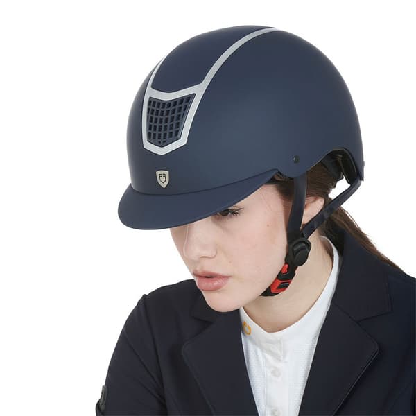 Equestro Hjälm Modello Eclipse Plain Matt Rowel Fitting  59-61 cm