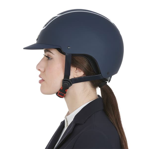 Equestro Hjälm Modello Eclipse Plain Matt Rowel Fitting  59-61 cm