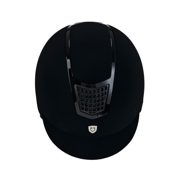 Equestro Hjelm Modello Eclipse Plain Velvet (3 Padding)  56-58 cm