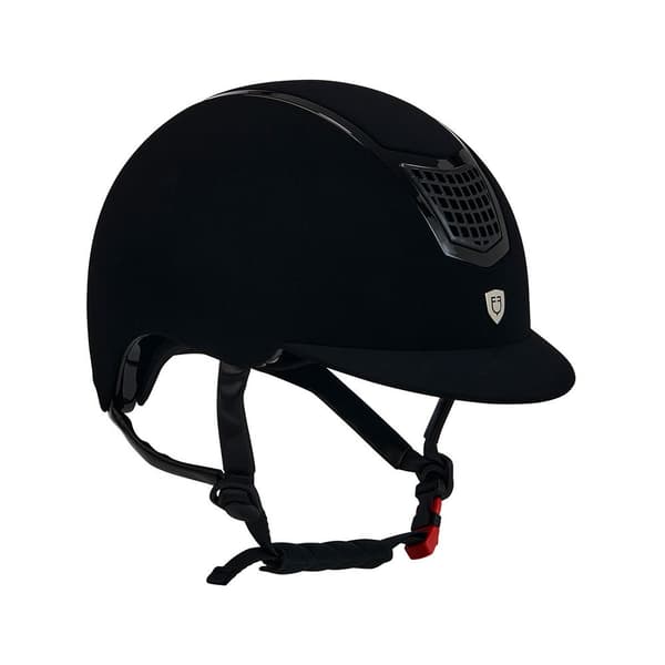 Equestro Hjelm Modello Eclipse Plain Velvet (3 Padding)  56-58 cm