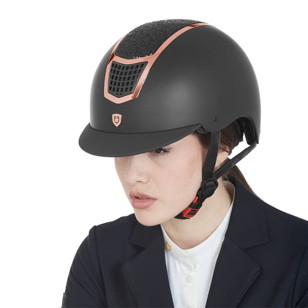 Equestro Kypärä Modello Eclipse Stone Mat Rowel Fitting 56-58 cm