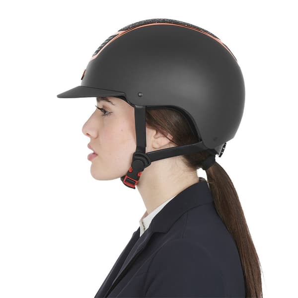 Equestro Kypärä Modello Eclipse Stone Mat Rowel Fitting 56-58 cm
