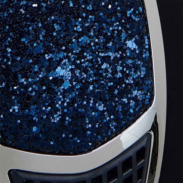 Equestro Hjelm Modello Eclipse Stone Velvet Rowel Fitting  53-55 cm