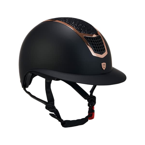 Equestro Hjelm Modello Eclipse Stone Mat Wide Visor (3 Padding)  53-55 cm