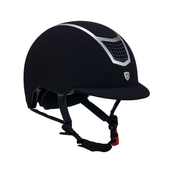 Equestro Hjelm Modello Eclipse Plain Velvet (3 Padding)  59-61 cm