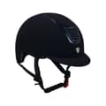 Miniatyrbild 1 av 6: Equestro Hjälm Modello Eclipse Plain Velvet (3 Padding)  56-58 cm