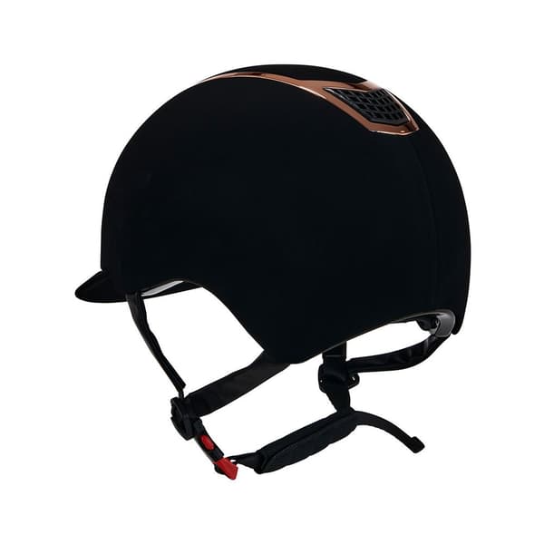 Equestro Hjelm Modello Eclipse Plain Velvet (3 Padding)  59-61 cm