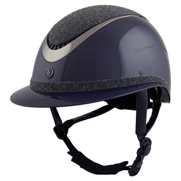 Br Theta Plus Dazzling Glamourous Glossy Hjälm Blå 58-60 cm