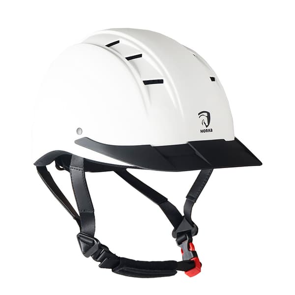 Horka Champion Hjelm Hvid 57-59 cm