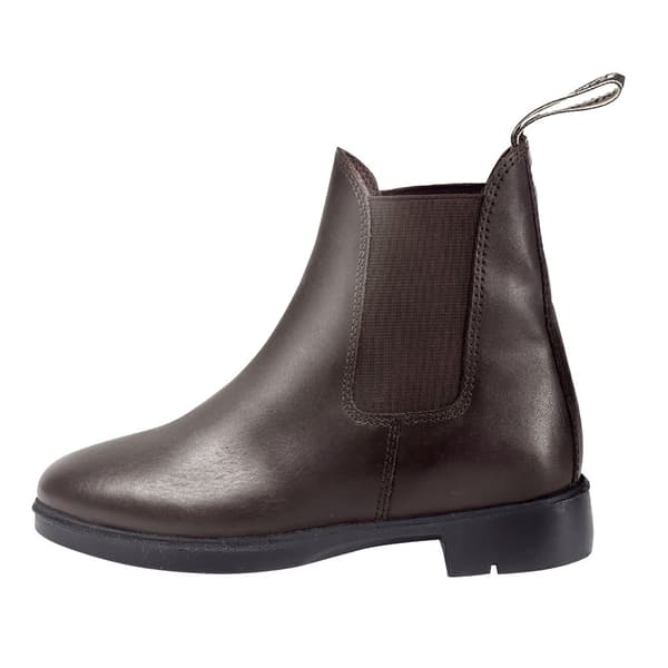 Brogini Unisex barn Läder Pavia Piccino Jodhpur Paddock Stövlar Brown 1.5 UK