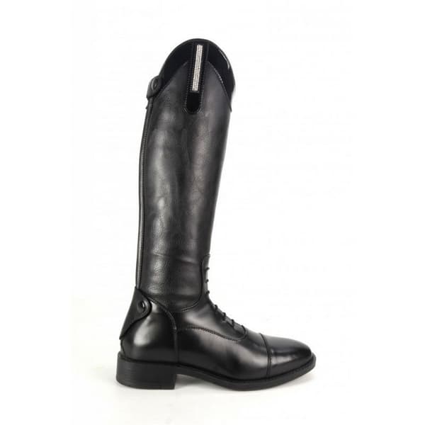Brogini Barn/Barn Como Piccino Patent Leather Top Riding Boot