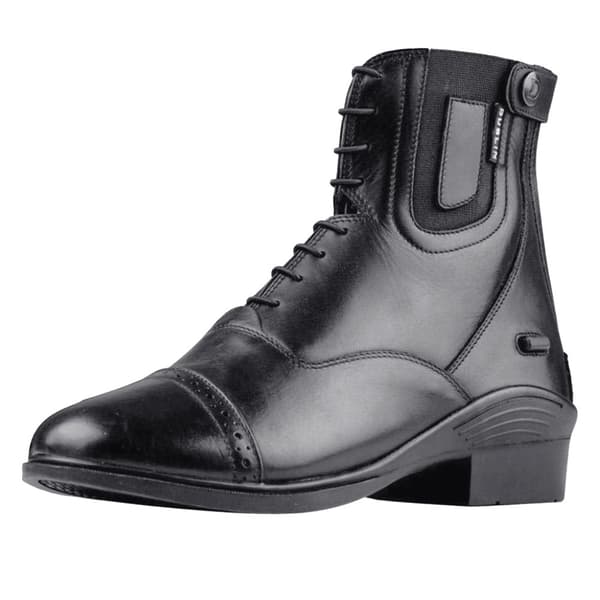 Dublin Evolution Unisex Lace Front Leather Paddock Boots Black 7 UK