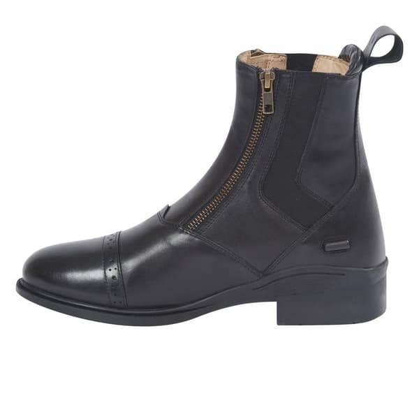 Dublin Evolution Adults Double Zip Front Leather Paddock Boots