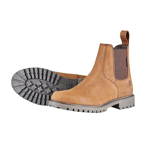 Dublin Kvinnor/Damer läder Venturer Boots III Brown 8 UK