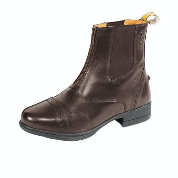 Moretta Childrens/Kids Rosetta Leather Paddock Boots