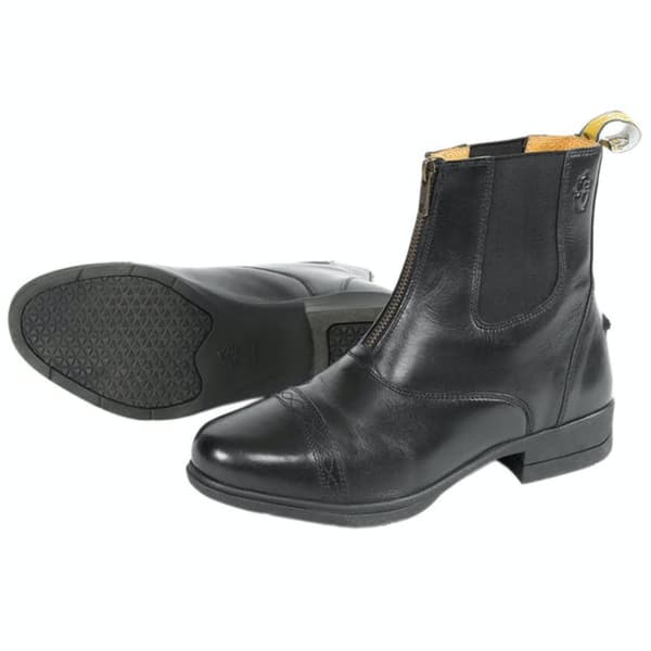Moretta Childrens/Kids Rosetta Leather Paddock Boots