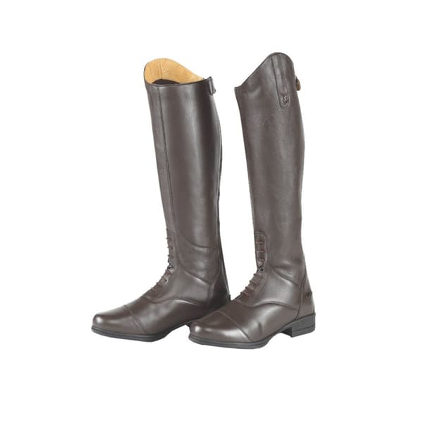 Moretta Childrens/Kids Gianna Leather Long Riding Boots