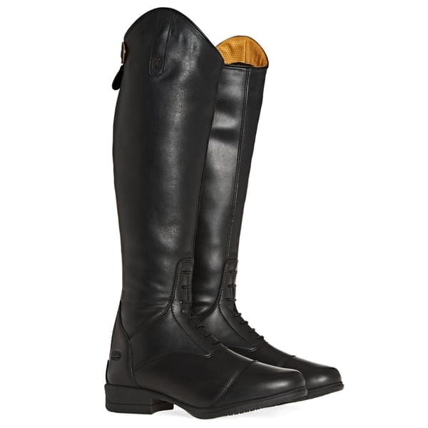 Moretta Womens/Ladies Luisa Long Riding Boots Black 5 UK Narrow