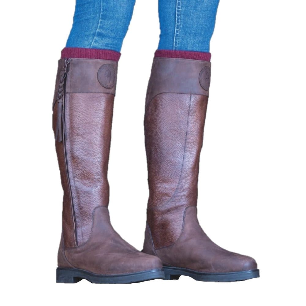 Moretta Barn/Kids Pamina Läderstövlar i läder