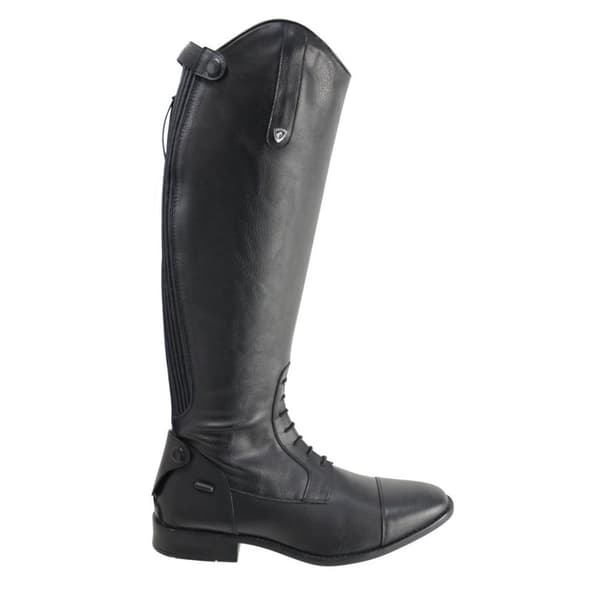 HyLAND Womens/Ladies Tuscan Leather Long Riding Boots Black 4 UK Wide