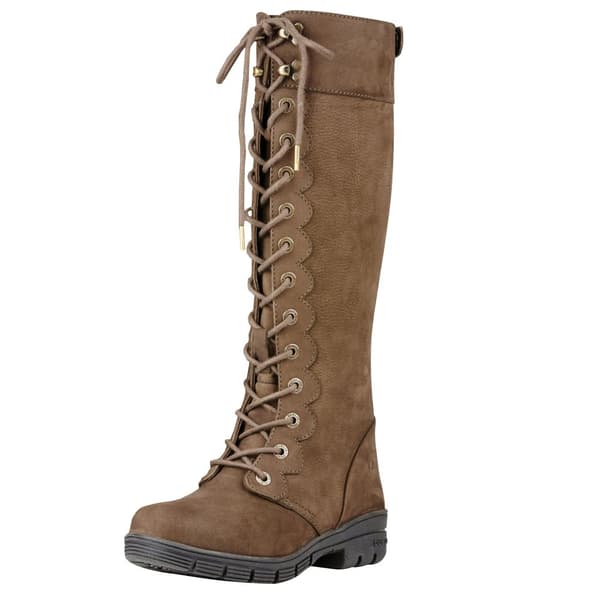 Dublin Dame/Damer Admiral læderstøvler Chocolate Brown 3 UK