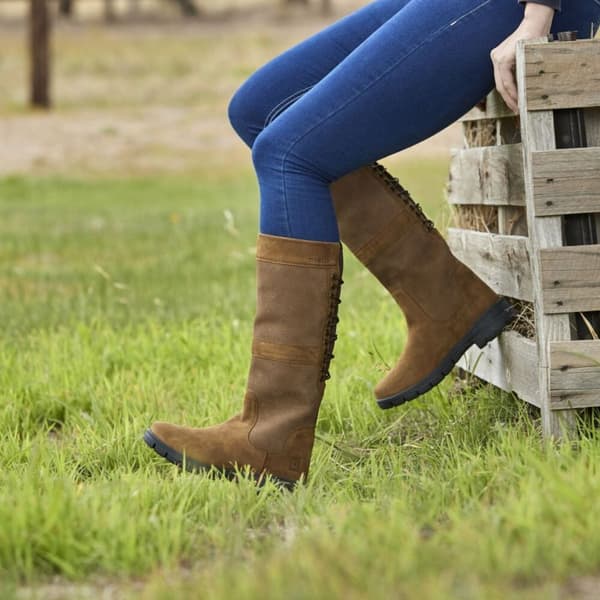 Dublin Womens/Ladies Danman Leather Boots