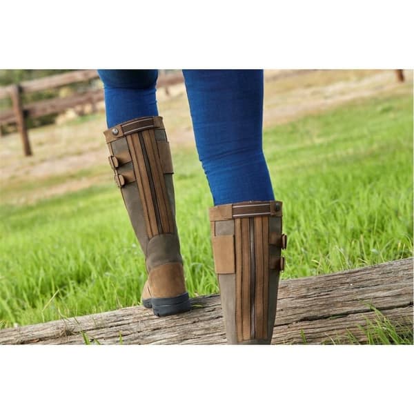 Dublin Womens/Ladies Leather Long Riding Boots