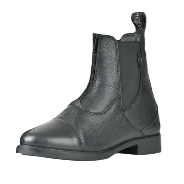 Saxon Unisex Adult Allyn Leather Zip Paddock Boots
